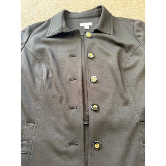 Vintage Y2K Charter Club Jacket, size XL, Gold Buttons; Cinched back - Picture 9 of 9